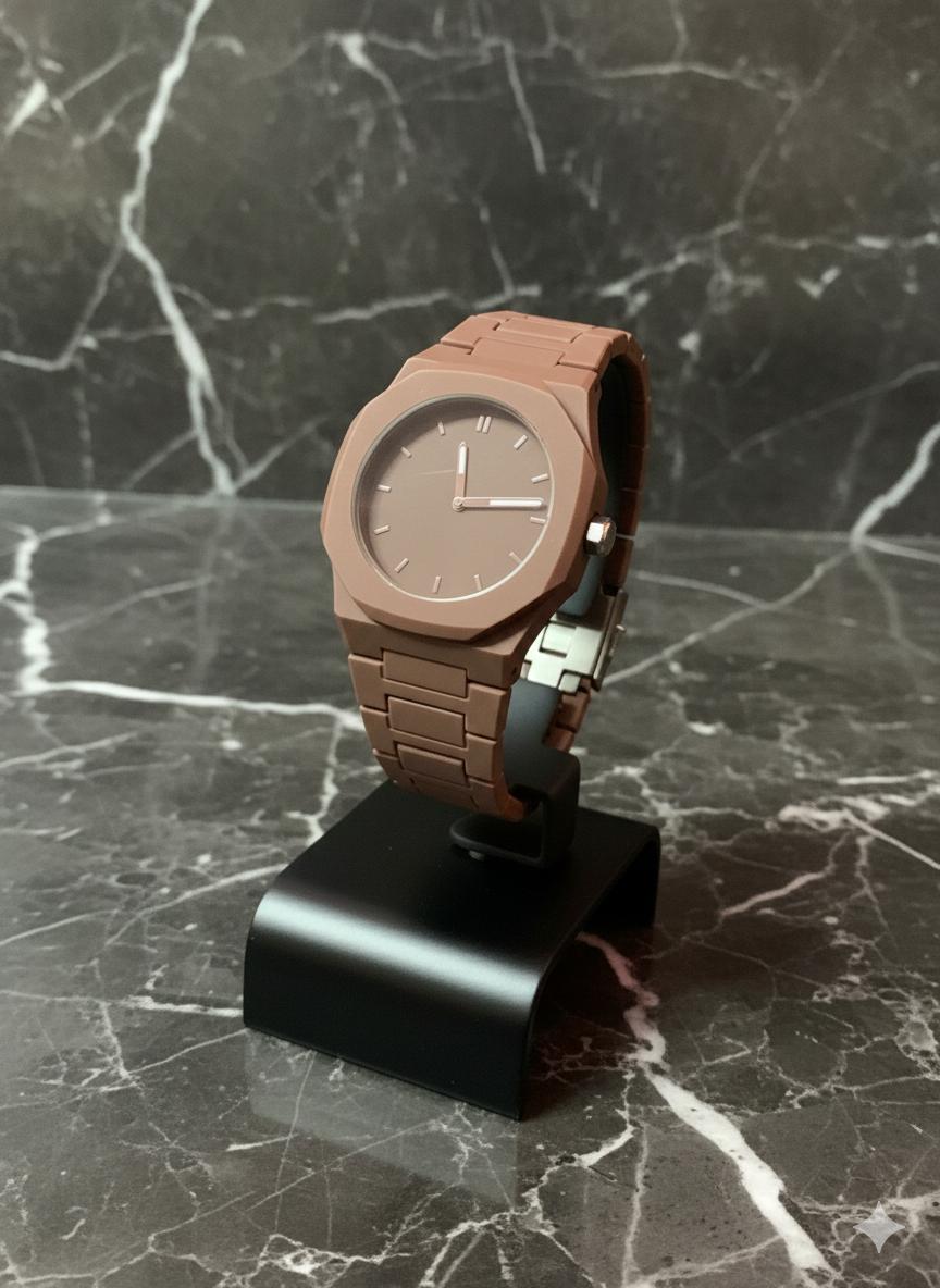 AURA WATCH ARABIC DAIL BROWN
